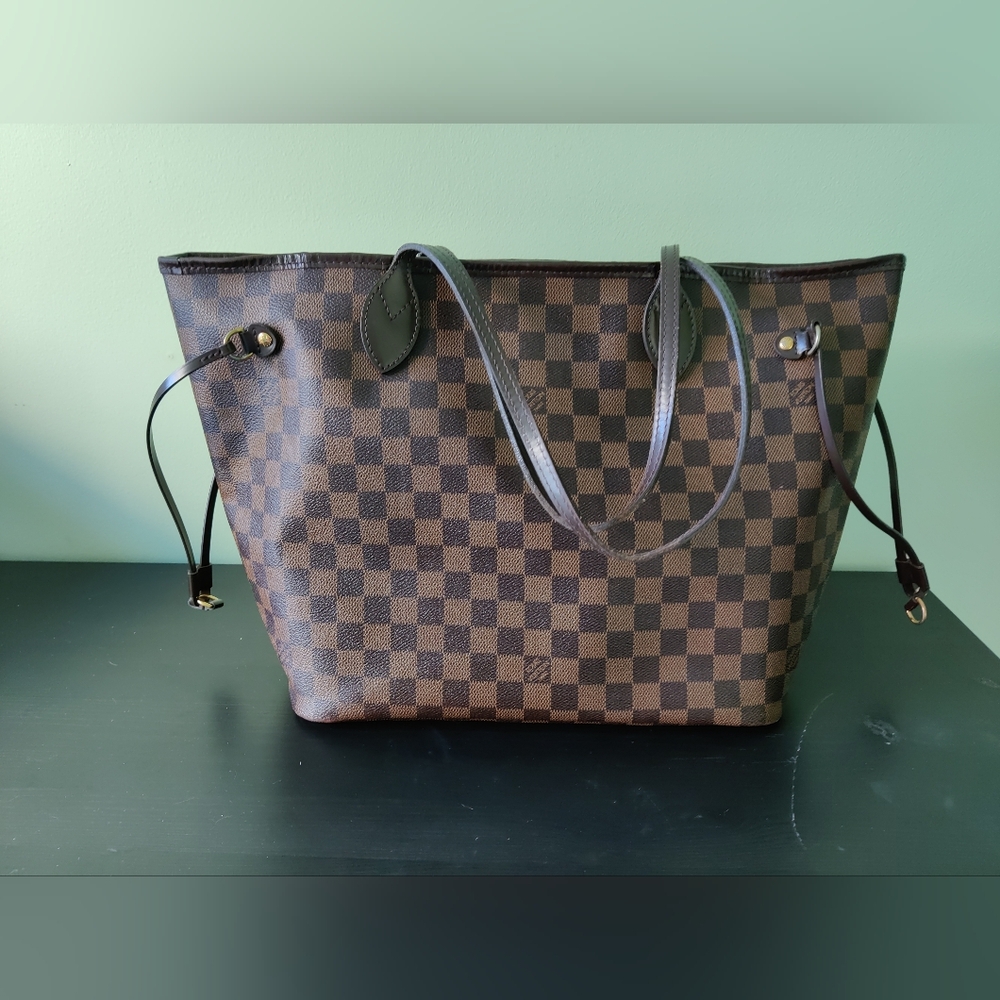 Louis Vuitton Brown Checkered Tote